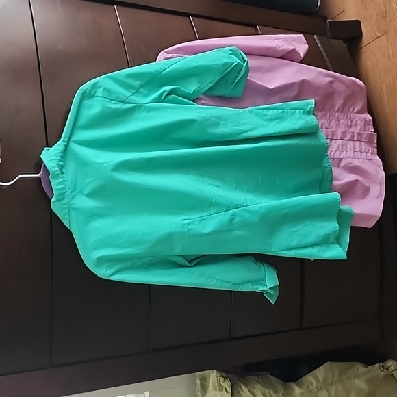 Lot of 2 Calvin Klein womens dress blouse size 12 and 2 Worthington size Large - Picture 13 of 16